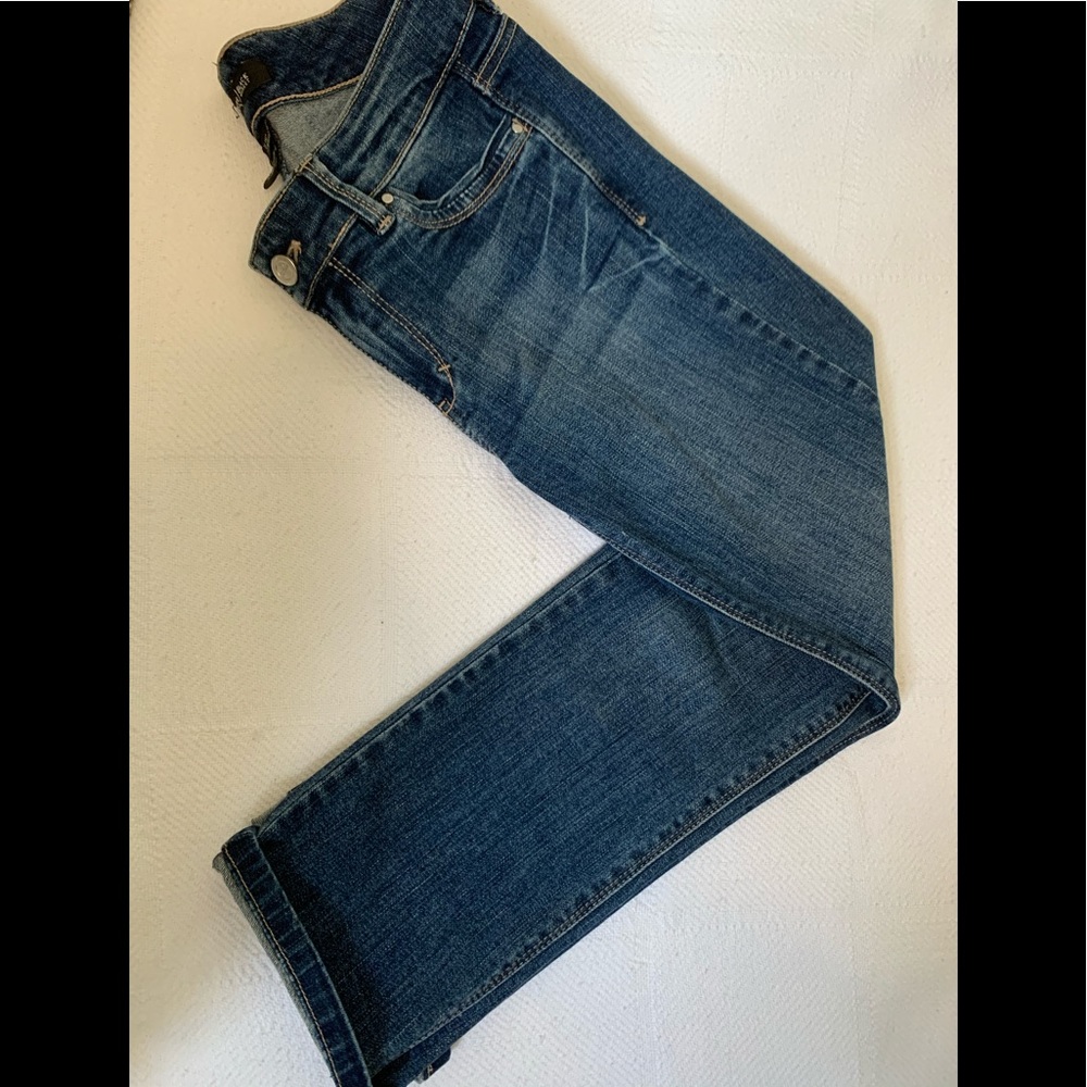 White House Black Market Cropped Denim Jeans